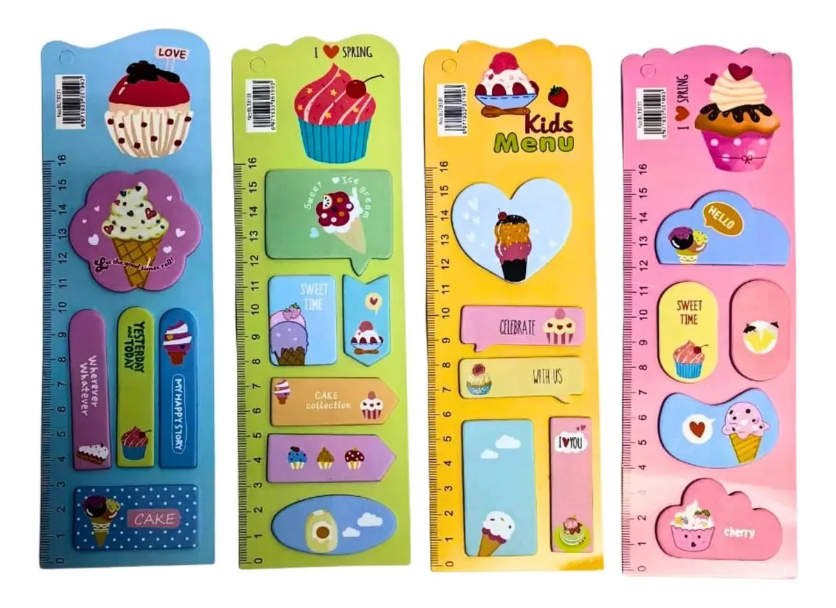 Conjunto Adesivos e Recadinhos V.M.P. Infantil Escolar Personalizável