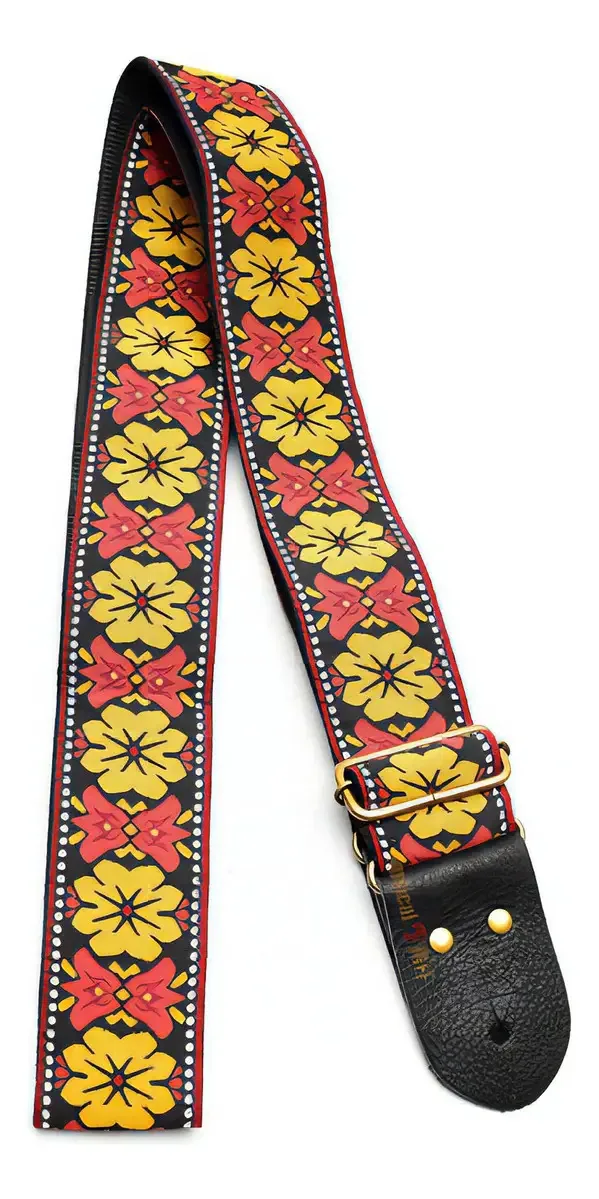 Estampa Guitarra Space Oddity David Bowie Acid Straps