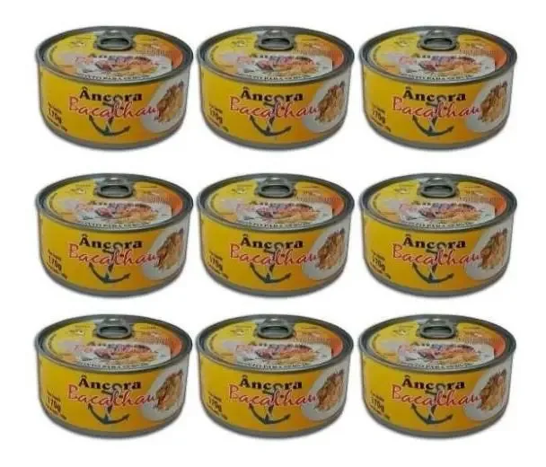 Bacalhau Ancora azeite em lata 120g