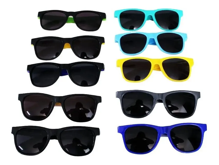 5 Oculos Rayban Coloridos Adulto Festa Baladas
