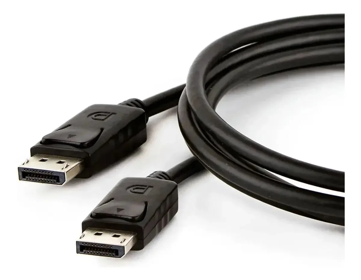 Kit Com 10 Cabos Displayport Com 10 Metros