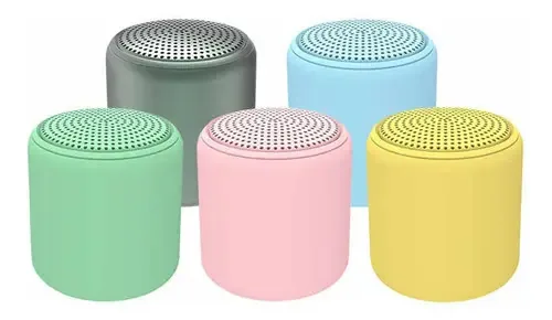 Caixa Som Bluetooth V5.0 Tws Inpods Mini Speaker Amplificada Cor Azul
