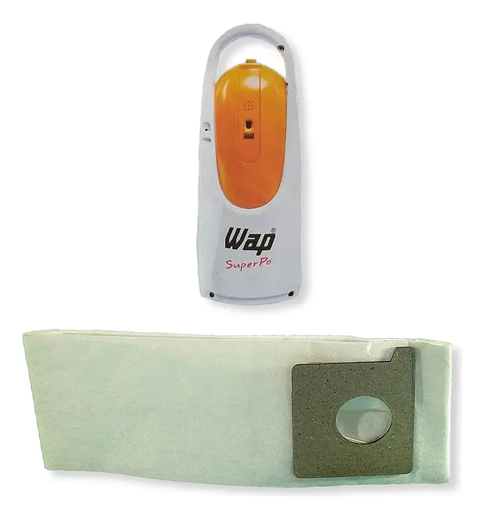 3 Sacos Descartáveis Para Aspirador De Pó Wap Super Pó