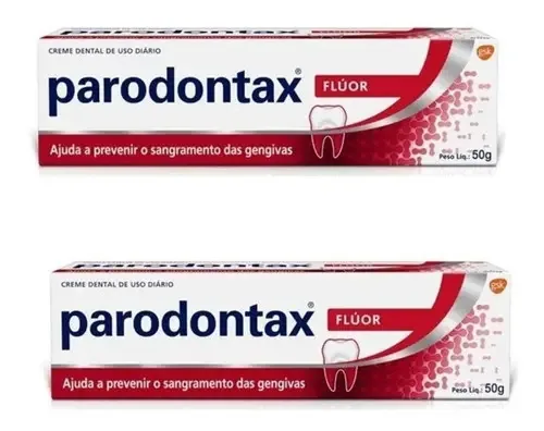 Creme Dental Parodontax 50g Fluor (kit Com 02un)