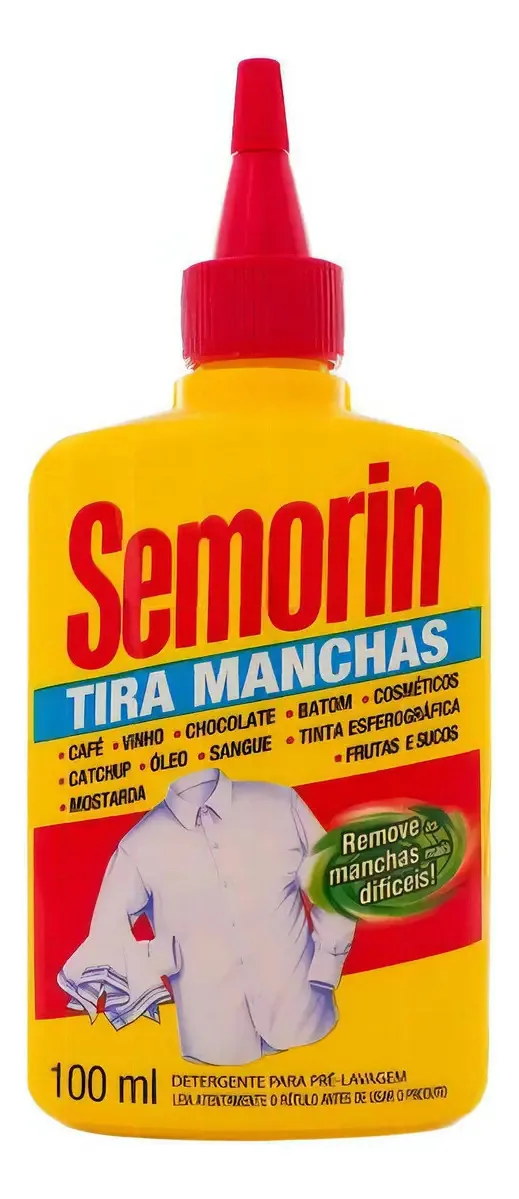 Tira Manchas De Roupas Semorin 100ml