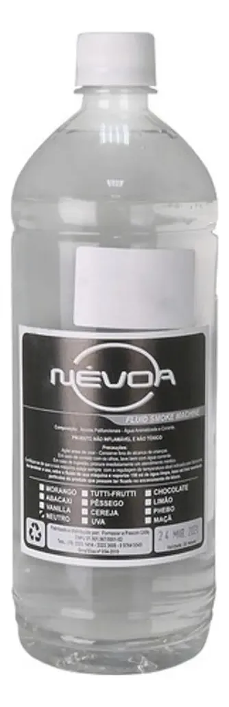 Liquido para Maquina de Fumaça 1L Neutro Super Nevoa