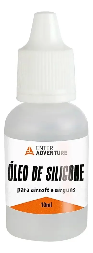 Óleo De Silicone Para Airsoft 100% Puro 10ml Enter Adventure