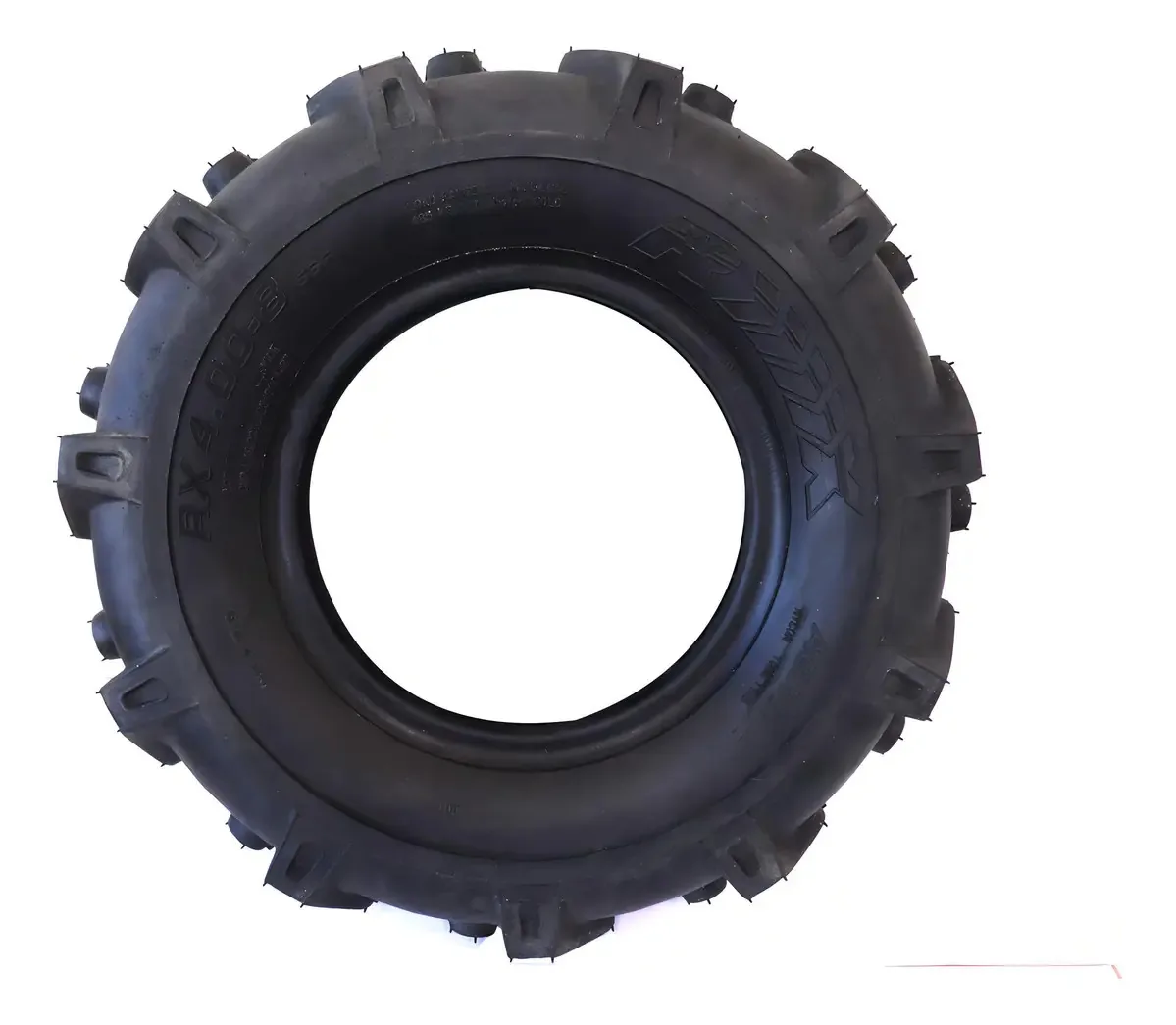 Pneu RX 4.00-8 para Motocultivador Cravos Tratorito Diâmetro 41cm