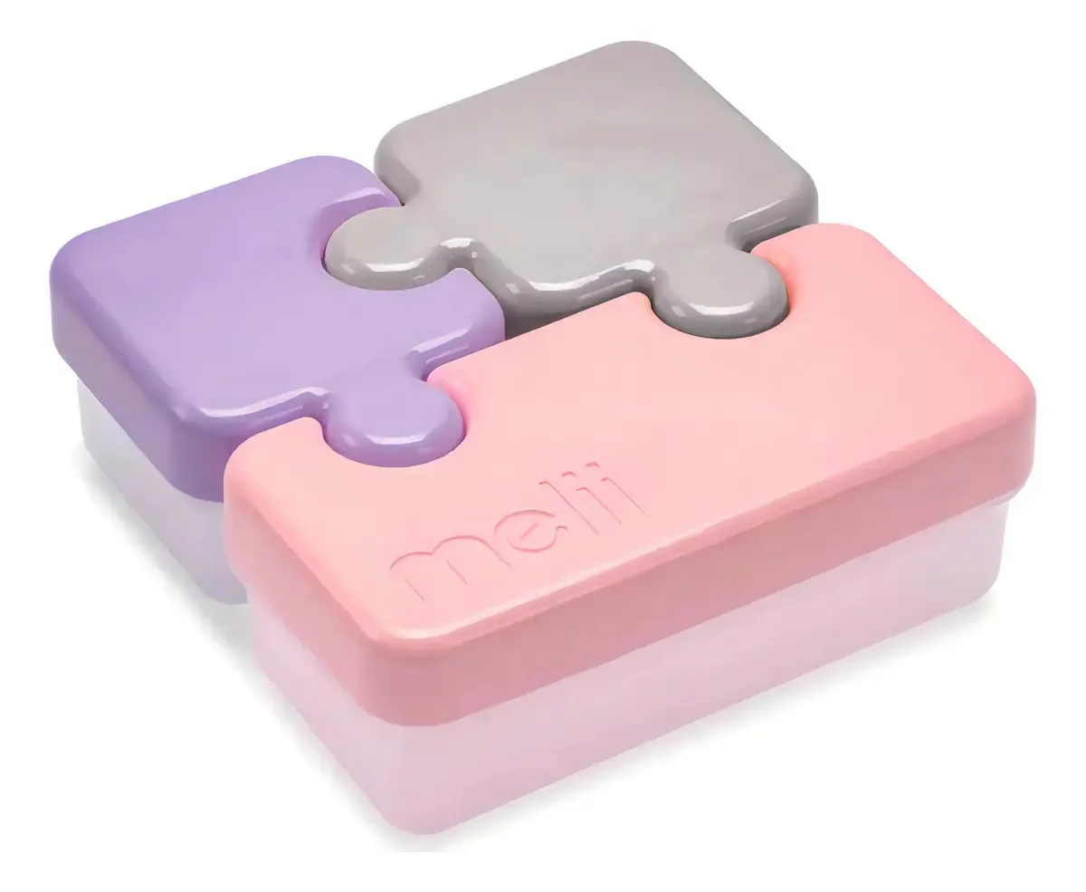 Recipiente de comida Puzzle Melii Pink