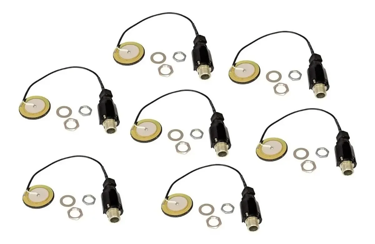 Captador De Contato Piezo Para Cavaco Ukulele Banjo 7un