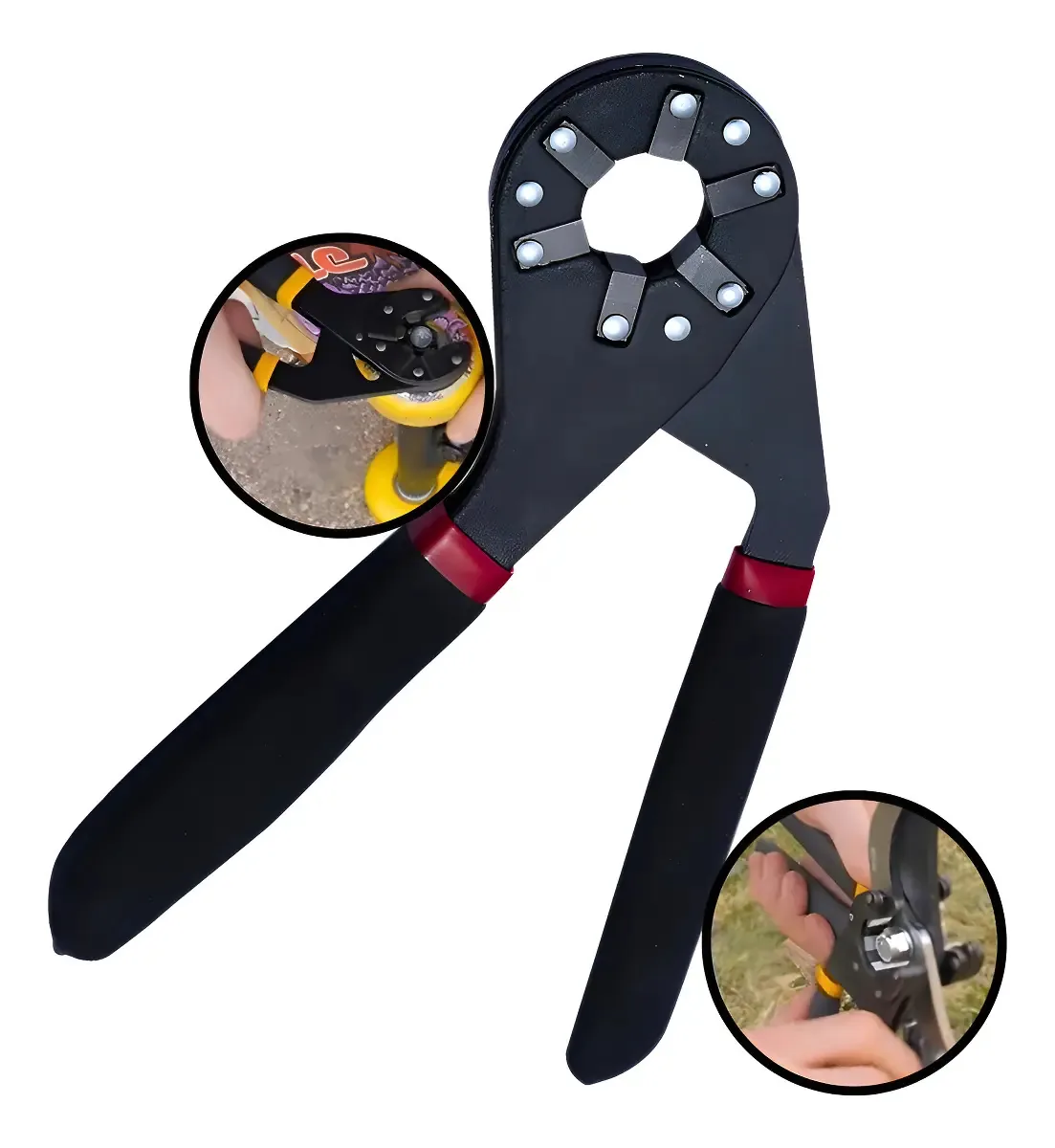 Chave De Boca Universal Estilo Alicate 12 A 20 Chave Inglesa Cor ALICATE-AJUSTAVEL-PRETO