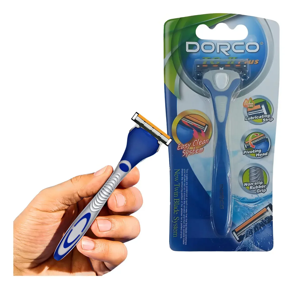 Barbeador Recarregável Dorco Tg 2 Plus Modelo Dr Jones