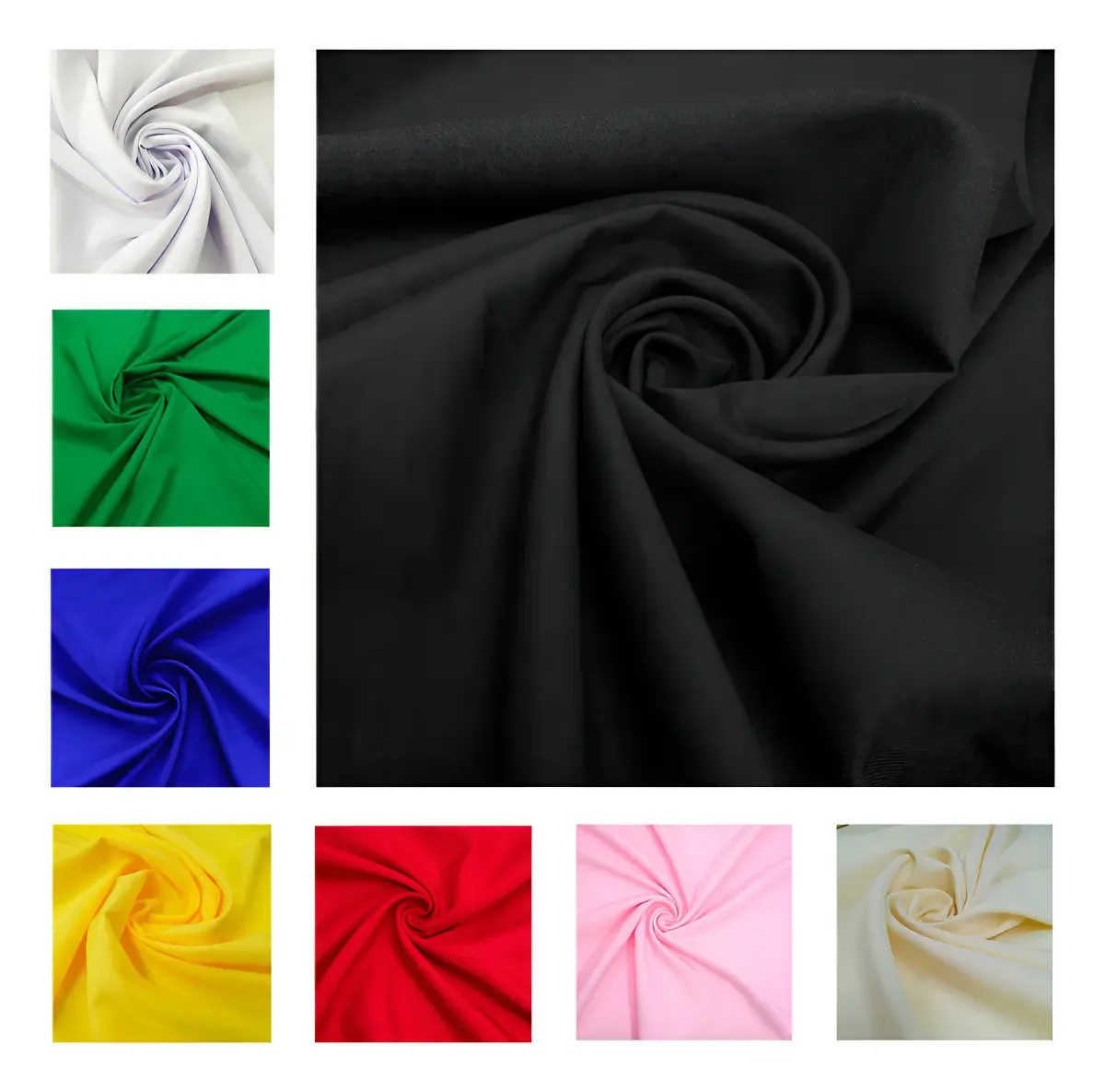 Tecido Oxford Liso Poliéster Preto 10m x 1,5m para Decoração e Confecção
