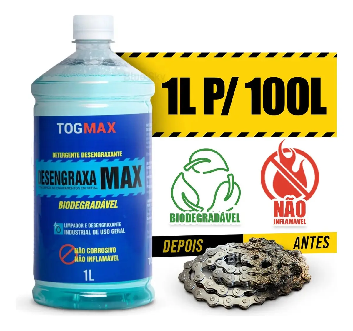Desengraxante Automotivo Bike Motor Biodegradavel 1lt