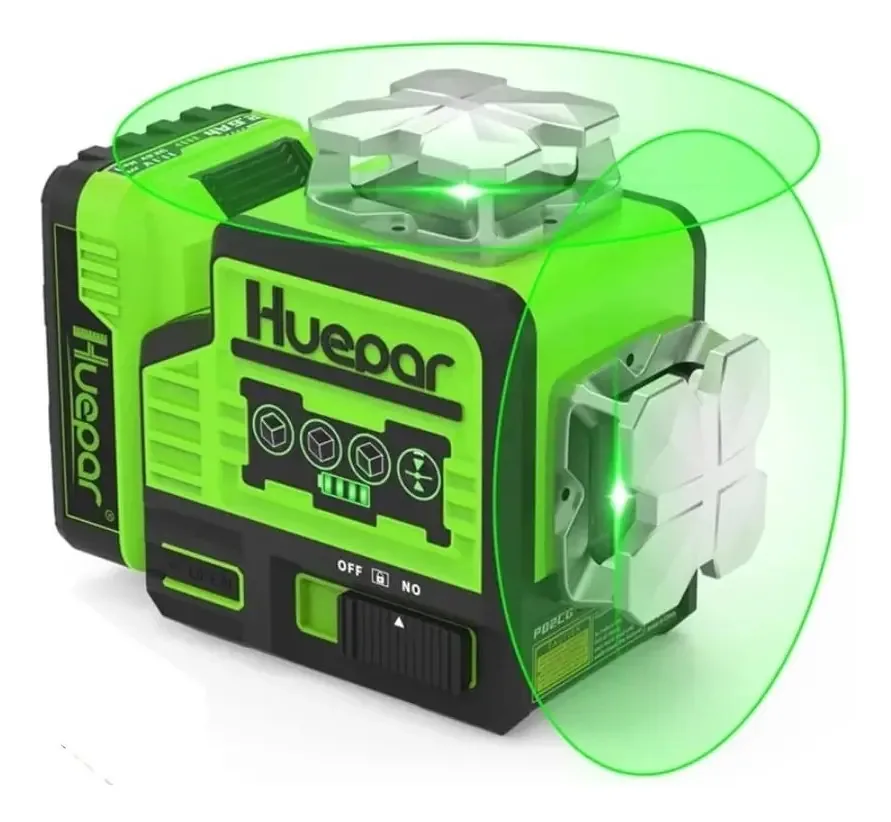 Nível A Laser Huepar Verde Com Controle Bluetooth Por App
