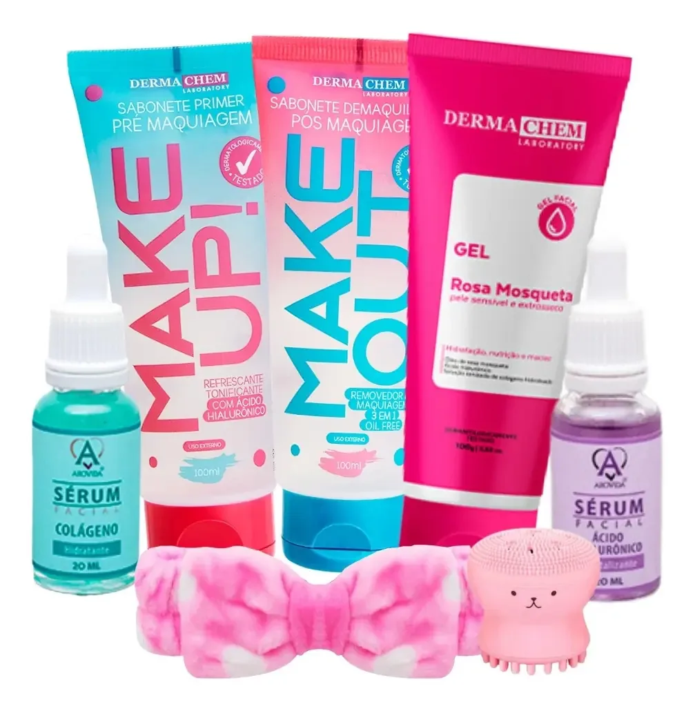 Kit Limpeza Pele Facial Profunda Cuidado Facial Skin Care