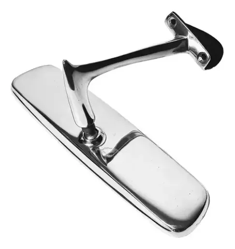 Espelho Retrovisor Interno Chevrolet C10 Alumínio Cromado