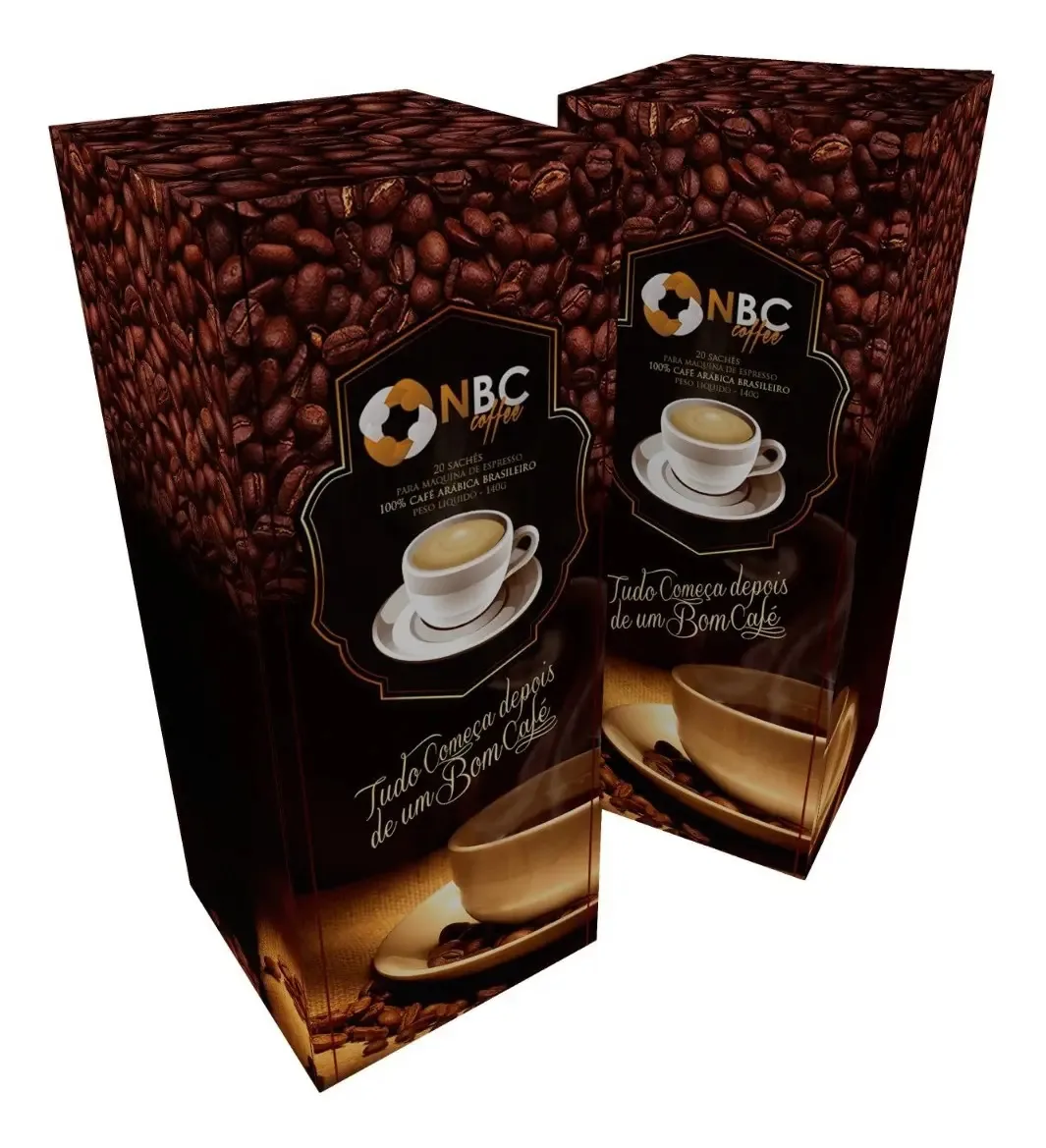 Café Em Sachê Caixa Com 20 Unid. 100% Café Arábica Saboroso