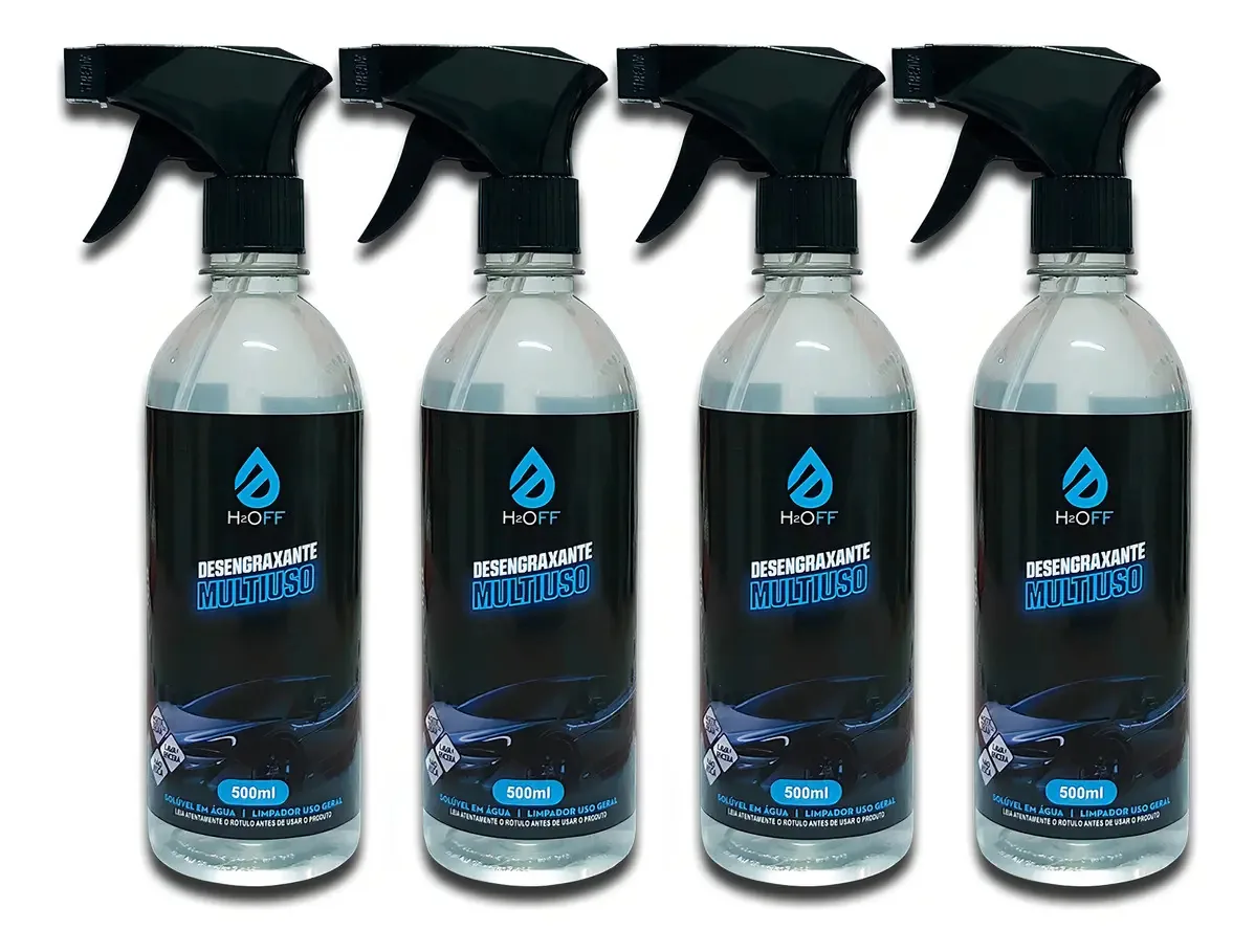 4- Desengraxante Limpa Geral Motor Rodas Painel 500ml