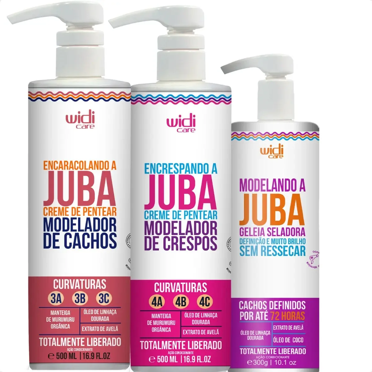 Encaracolando, Encrespando E Geleia Seladora Juba