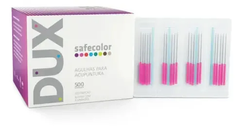 Agulha De Acupuntura Safecolor 22x30mm Cx 500 Unid - Dux