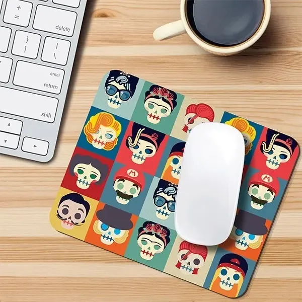Mousepad Caveiras Cute