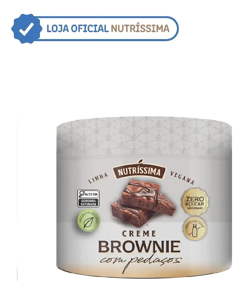 Creme Brownie 300g - Nutríssima
