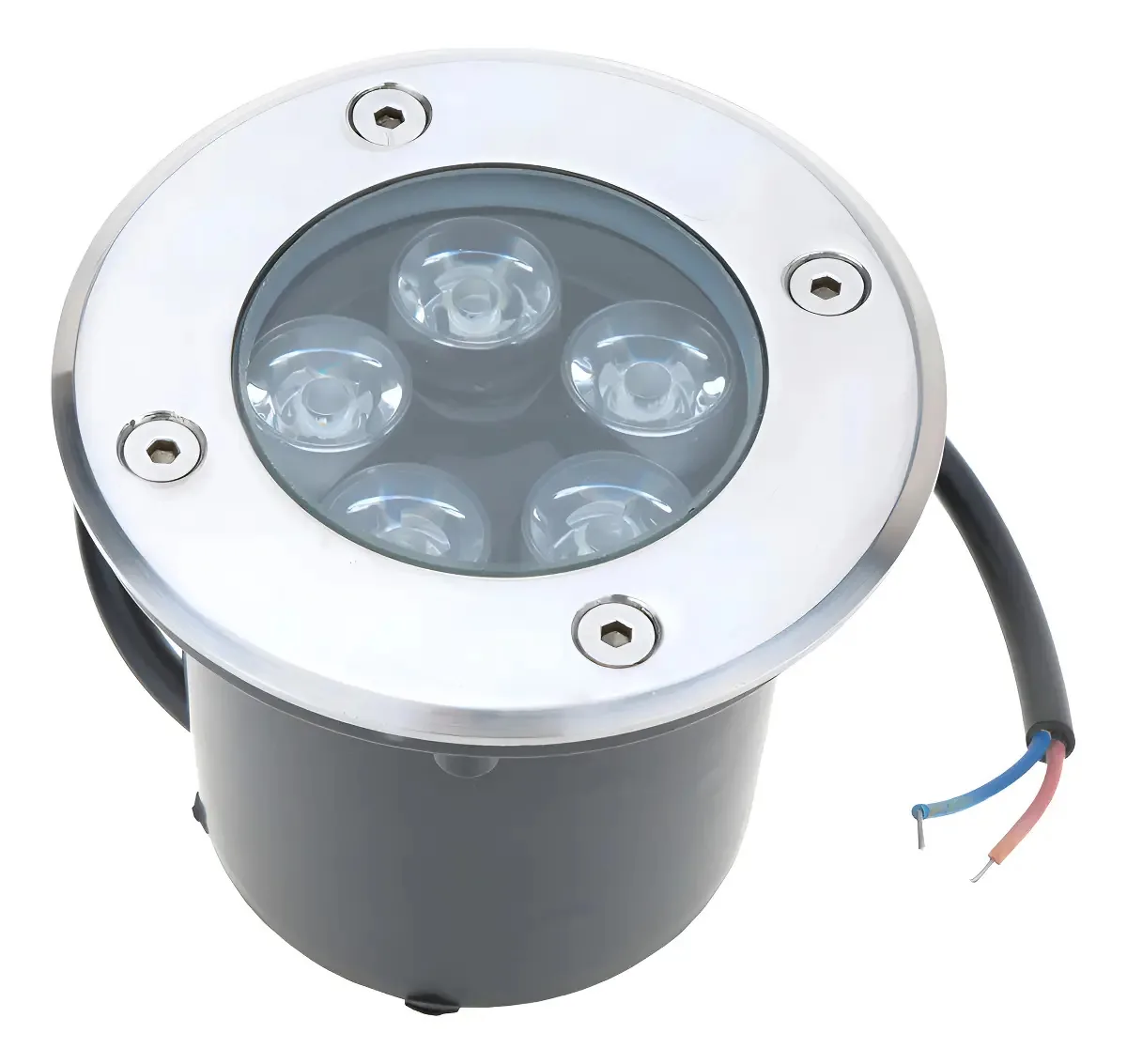 Balizador Led Spot Chão 5w Piso Escada Deck