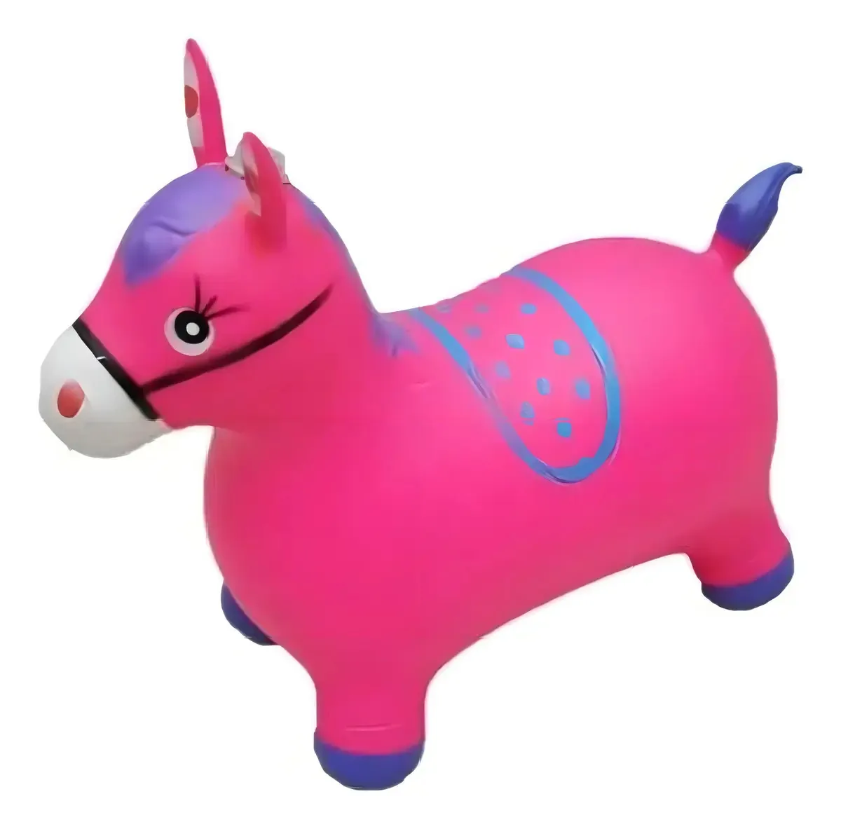 Pocotó Upa Cavalinho Grande Com Luz E Som Diversas Cores Cor Rosa