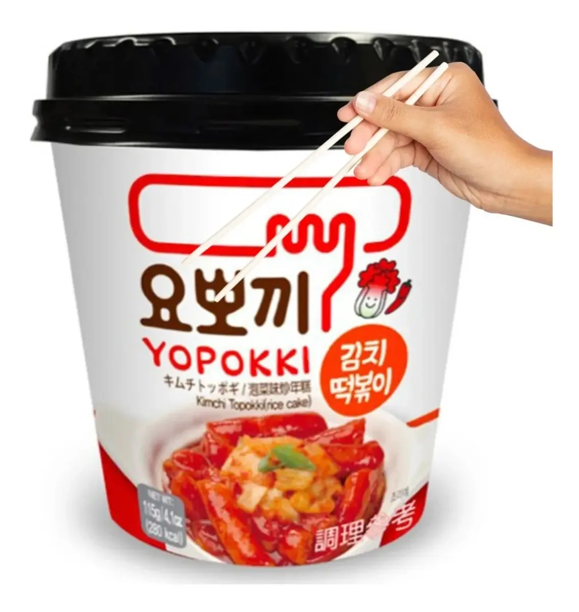 Topokki Copo Coreano Sabor Kimchi 115g