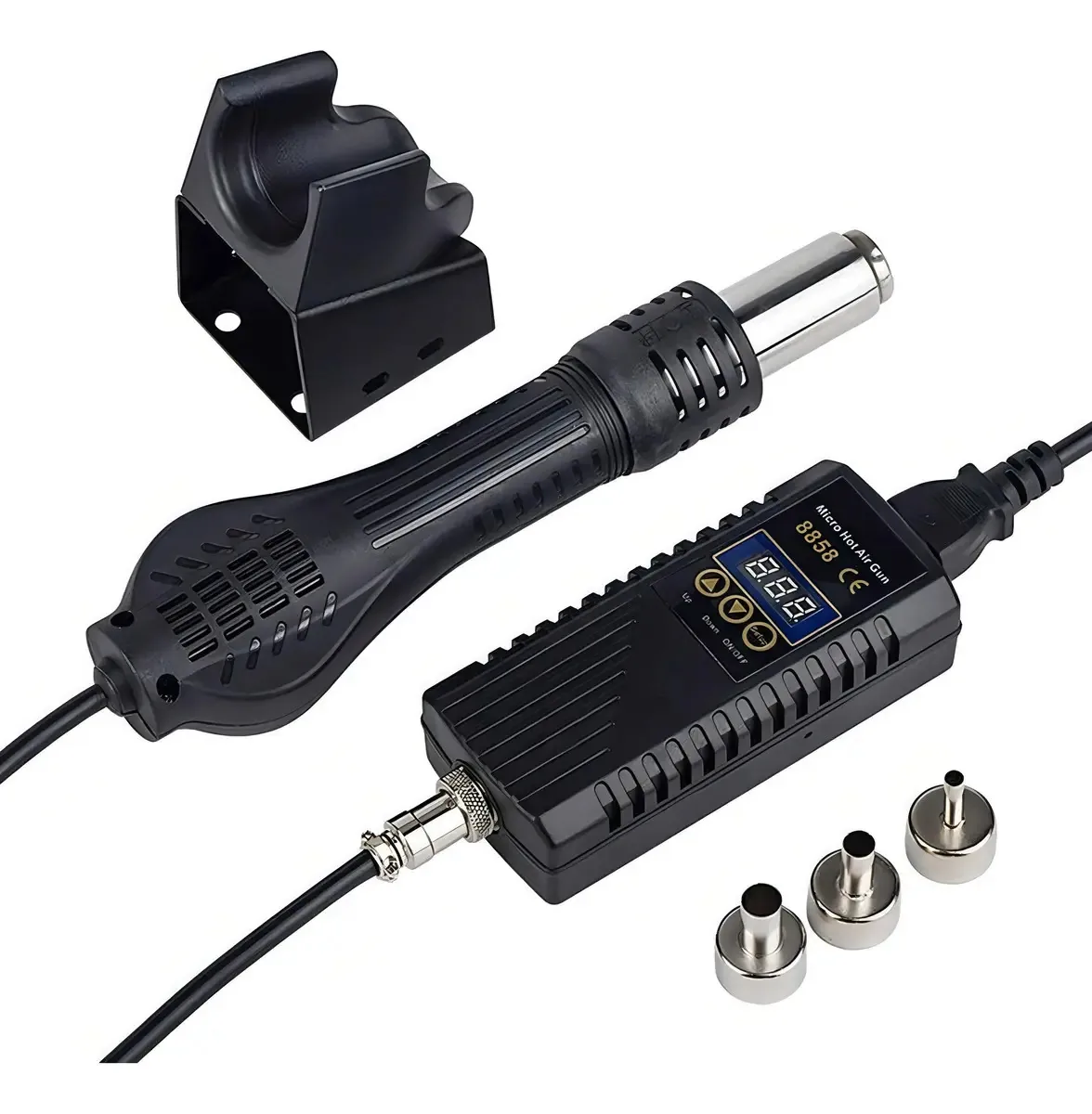 Soprador Térmico Profissional Zimpor JCD8858 700W Preto