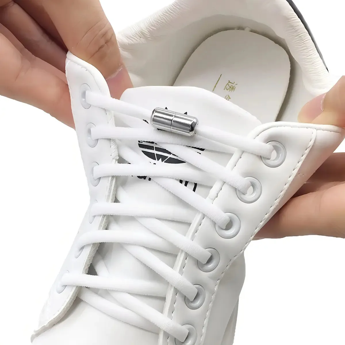 Fecho de Rosca Metal para Cadarços Sapatos Tênis Zimpor Redondo