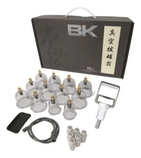 Kit Ventosa Bk Com 12 Copos