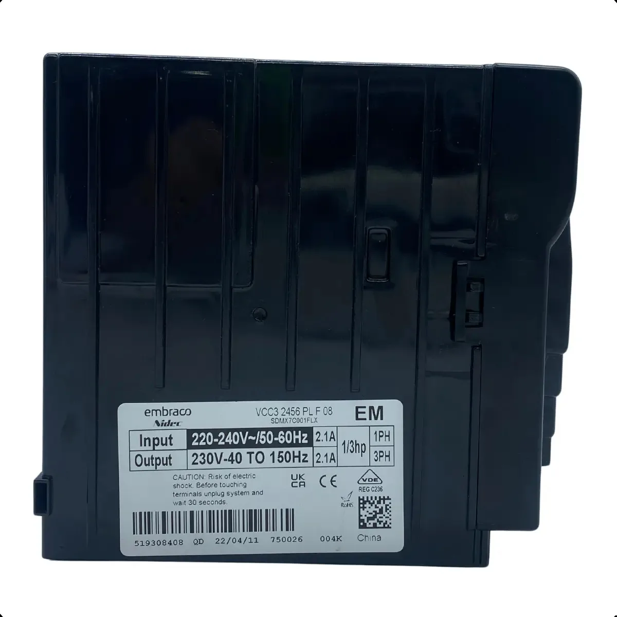 Motor Embraco Vcc31156pkf08 / Sdmx7c001flx