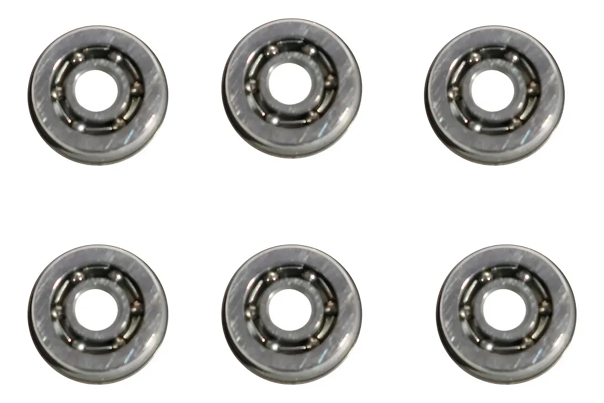 Conjunto De Rolamentos 7mm Para Airsoft Rifle Aegs Quickshot