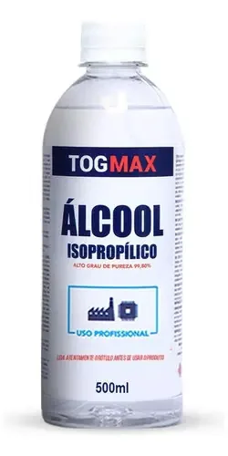 Álcool Isopropilico 99,8% 500ml Limpeza De Placa Eletrônico