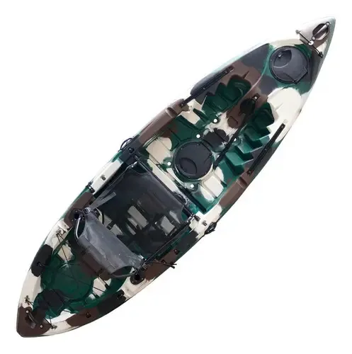 Caiaque Caiman 100 Hidro 2 Eko ! Pronta Cor Exército Camuflado