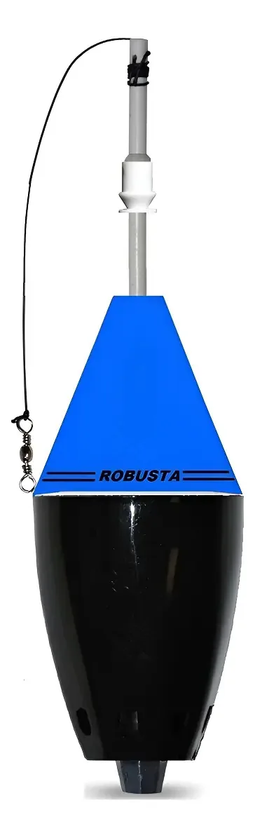Boia Pesca Cevadeira Robusta Amortecedor 65gr Jr Pesca Cores Cor Azul