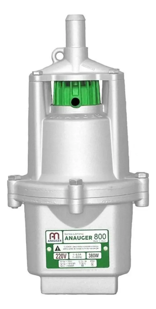 Bomba Água Submersa Sapo Poço 800 Anauger 1 Pol.