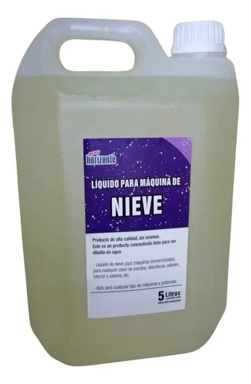 Líquido de neve mais concentrado para todos os rendimentos: 35 litros