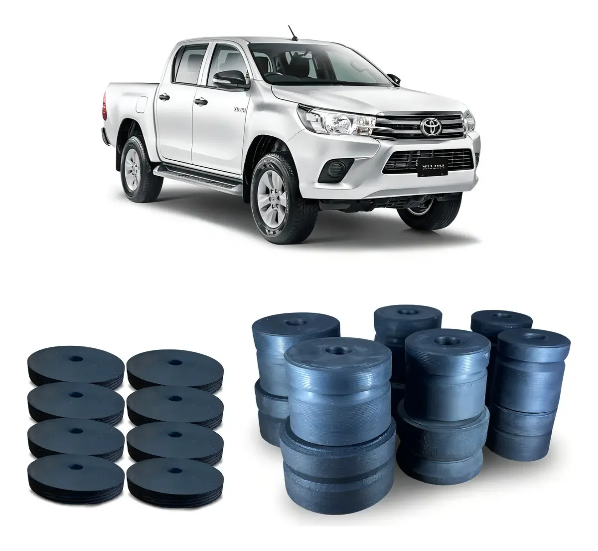 Coxim Cabine E Carroceria Completo Hilux 2016 Em Diante