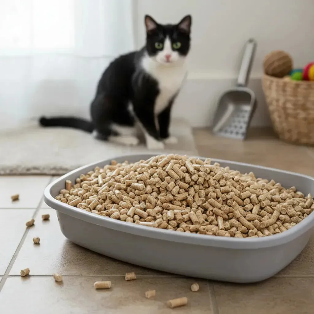 Granulado Madeira Pra Gatos/coelhos/roedores 2,5kg