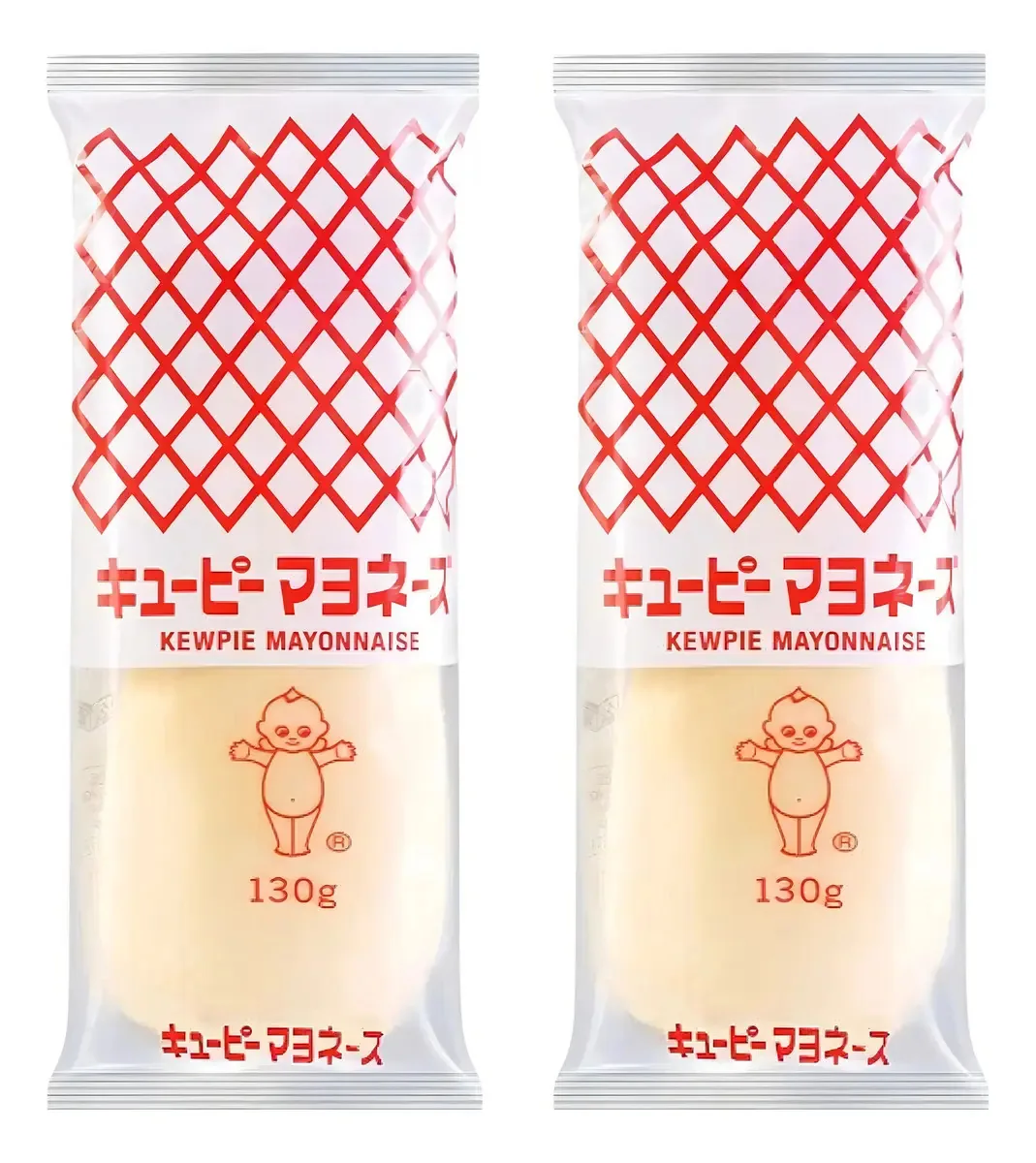 Maionese Kewpie Japonesa Kit Com 2 Unidades 130g Cada Livre De Glúten
