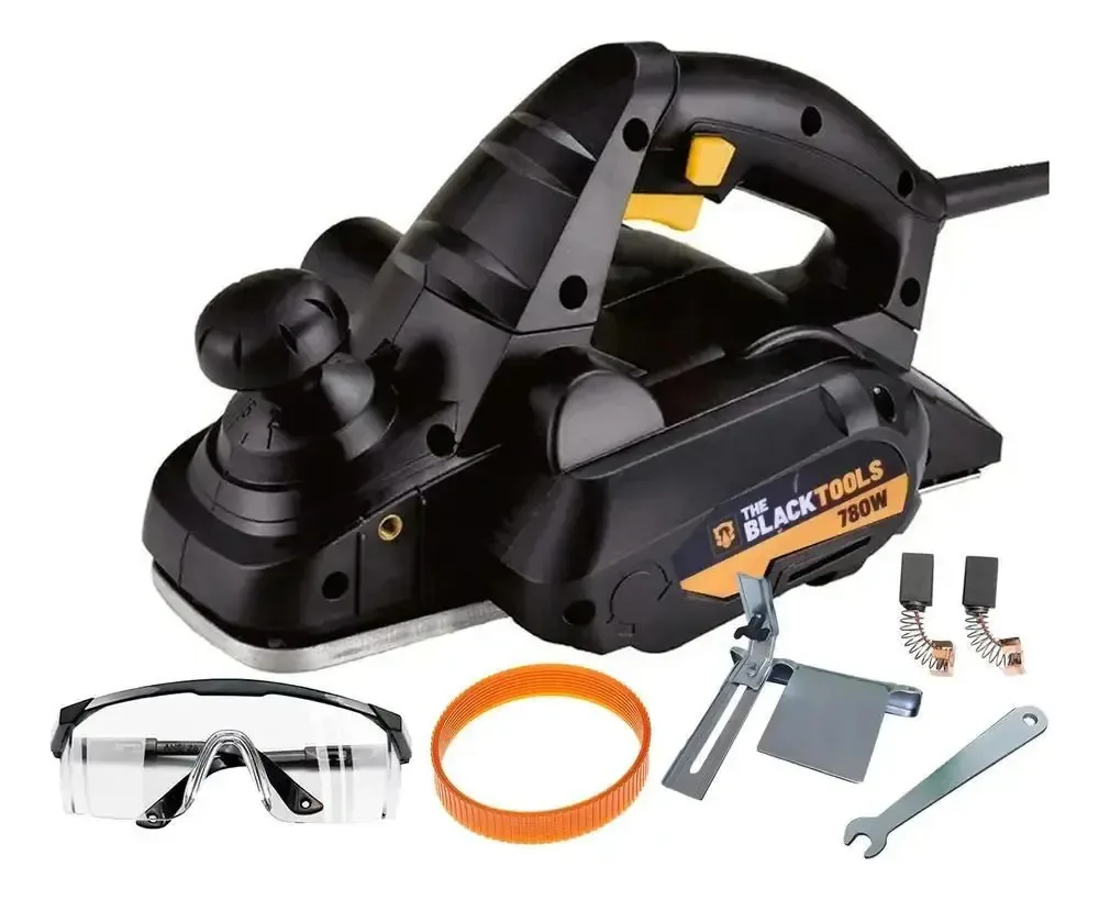 Plaina Elétrica Manual Profissional 780w 16500rpm