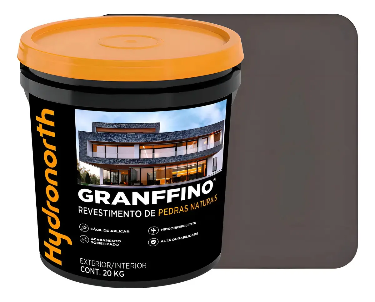 Granffino Pedras Naturais Hydronorth Acabamento Elegante Cor Café