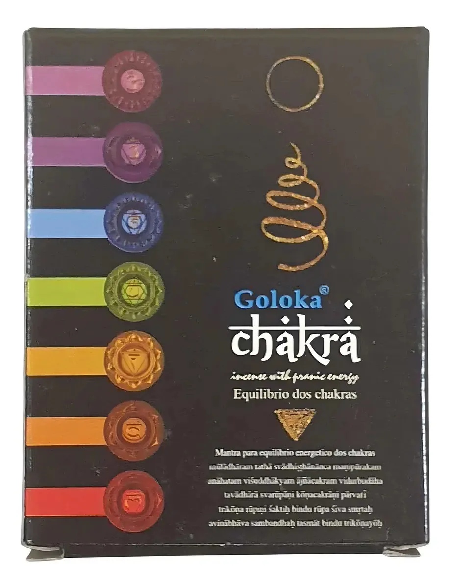 Incenso Cone Goloka Chakra