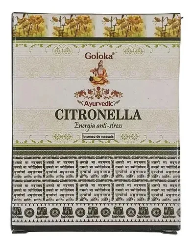 Incenso Cone Goloka Citronela