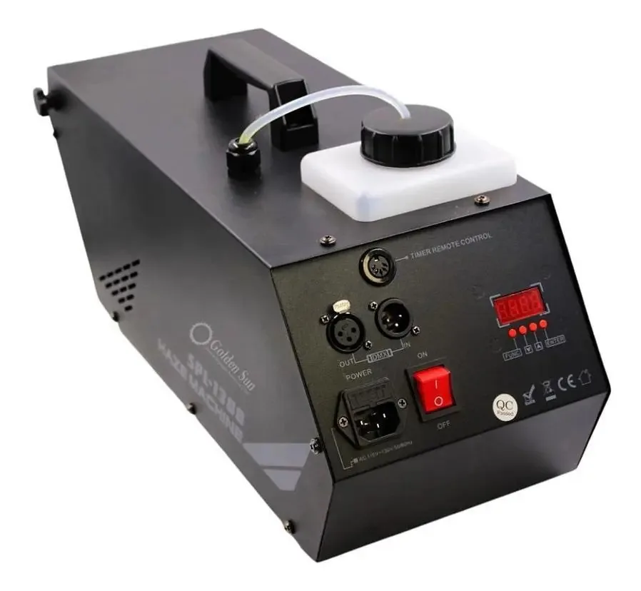 Maquina Haze 1200w Fumaça Neblina Nevoa Dmx Com Controle