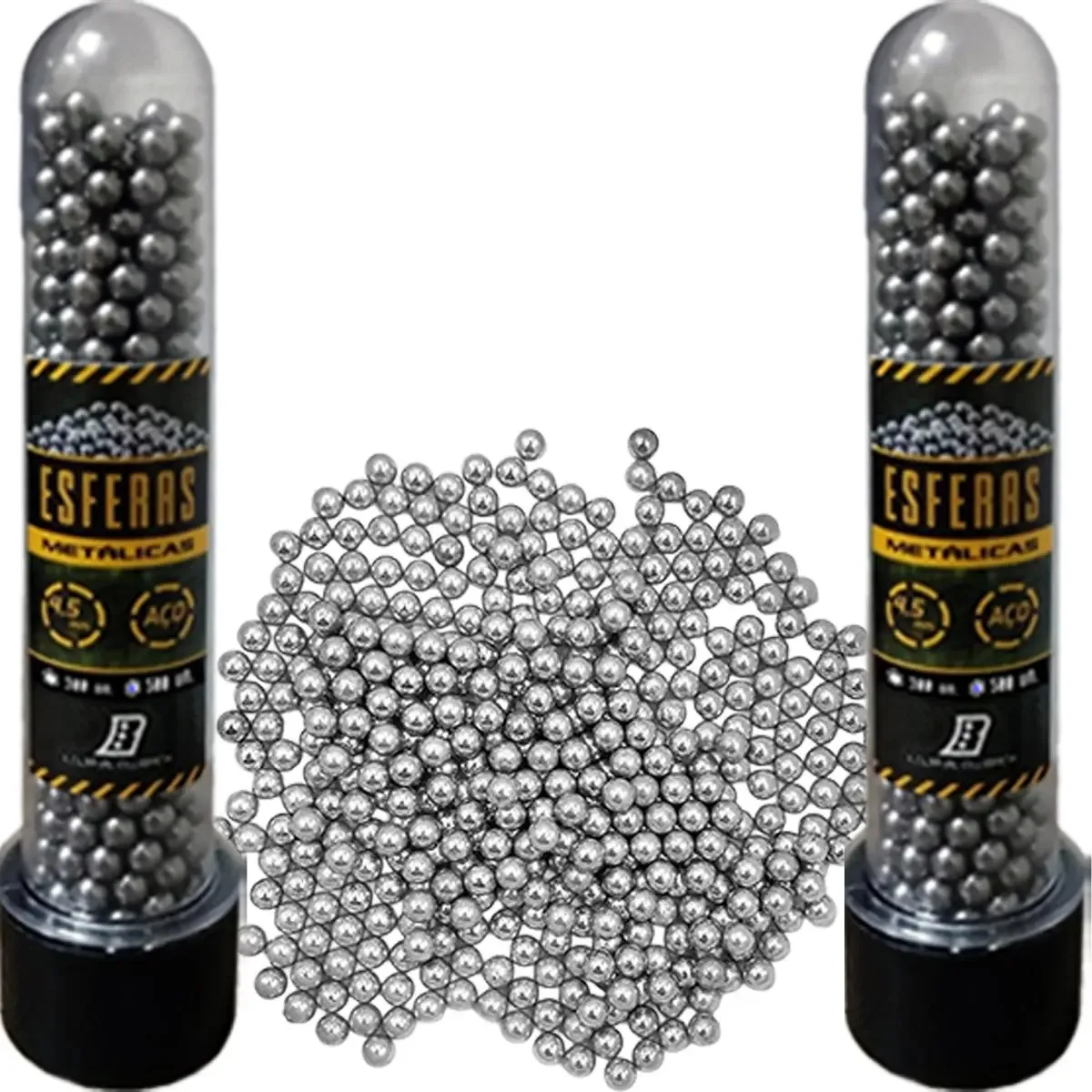 Esferas De Aço Bbs 4,5mm Com 1000 Un Bb Para Airgun K2