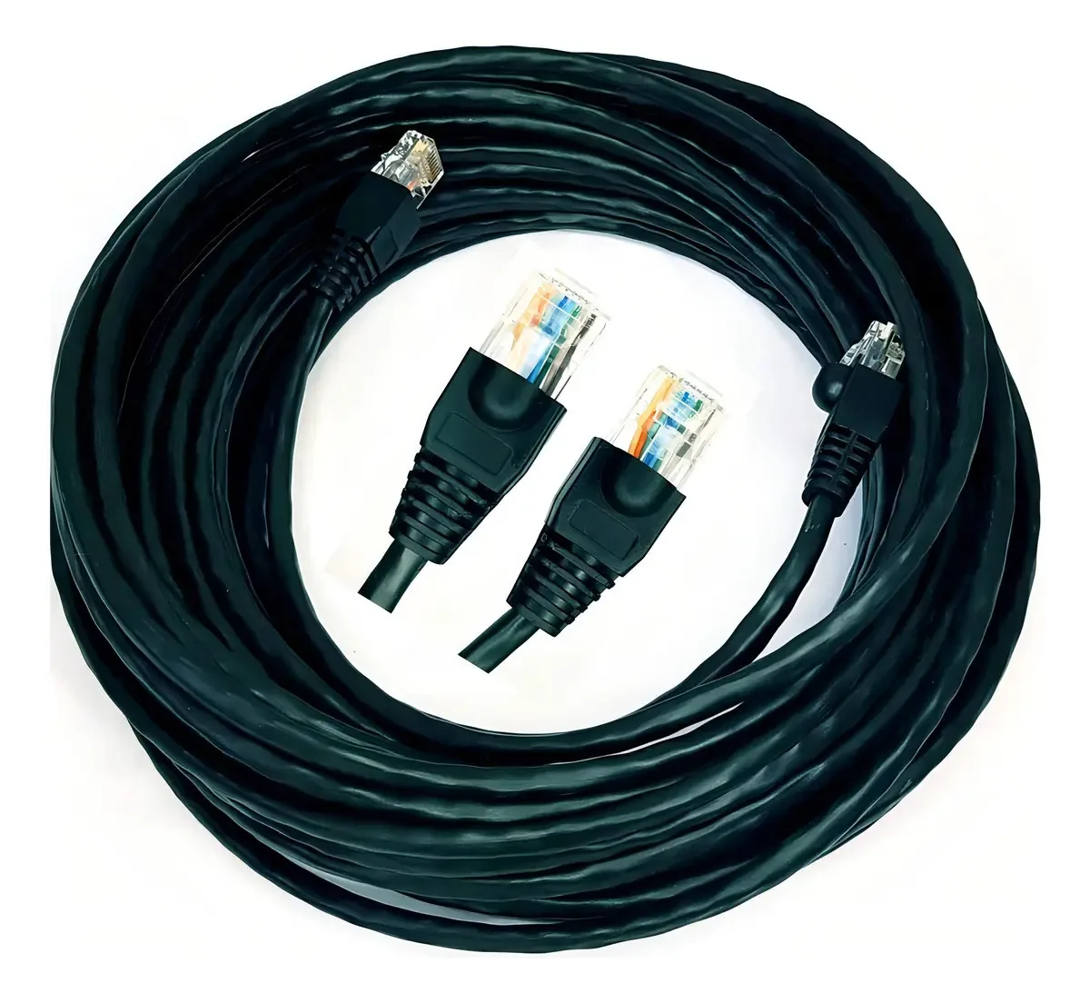 Cabo de rede par trançado utpNew Line Cable Rede Internet Lan 10m preto